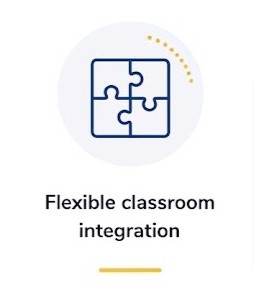 Flexible classroom integration icon