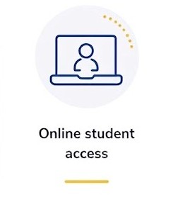 Online student access icon