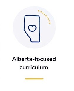 Alberta focused curriculum icon